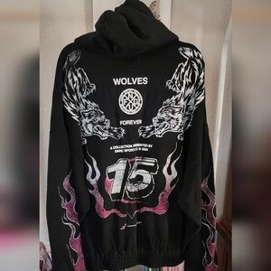 Darc Sport Black Hoodie with White Script